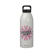 Breast Cancer Sucks Reusable Water Bottles
