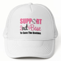 Breast Cancer Support 2nd Base Hat
