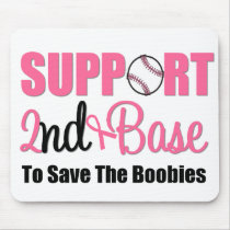 Breast Cancer Support 2nd Base Mouse Mat