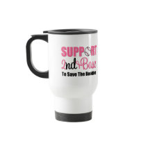 Breast Cancer Support 2nd Base Coffee Mug