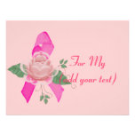 Breast Cancer Support Custom Invitations