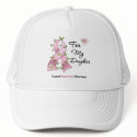 Breast Cancer Support Daughter hats by giftsforawareness Breast Cancer Support Daughter hats