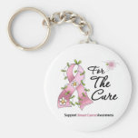 Breast Cancer Support For The Cure Keychain