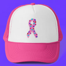 Breast Cancer Support hats by Passport2Heaven Breast Cancer Support hats