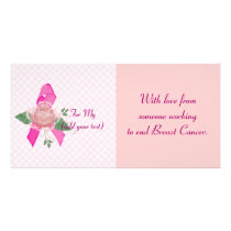 Breast Cancer Support photo cards by orsobear Breast Cancer Support photo cards
