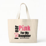 Breast Cancer Support Pink Ribbon Daughter bags