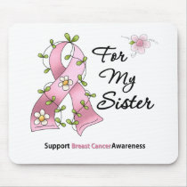Breast Cancer Support Sister mousepads