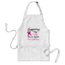 Breast Cancer Support (Wife) Apron