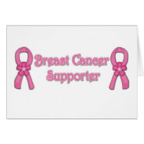 Breast Cancer Supporter cards by AwarenessAlley Breast Cancer Supporter cards