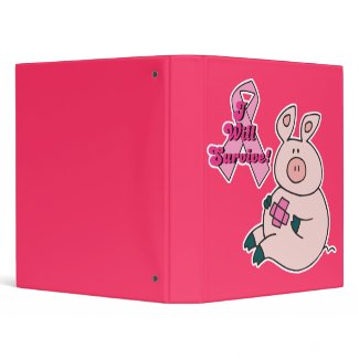Breast Cancer Survive Awareness Pig binder