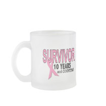 BREAST CANCER SURVIVOR 10 Years & Counting Mug
