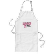 BREAST CANCER SURVIVOR 13 Years & Counting Apron