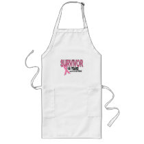 BREAST CANCER SURVIVOR 18 Years & Counting Aprons