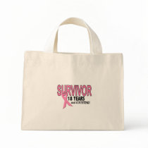 BREAST CANCER SURVIVOR 18 Years & Counting bags