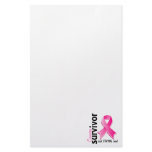 Breast Cancer Survivor 19 Personalized Stationery
