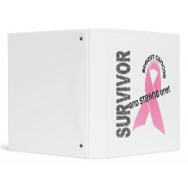 BREAST CANCER Survivor 1 Binders