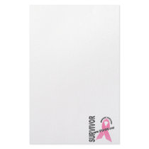 BREAST CANCER Survivor 1 Stationery