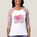 Breast Cancer Survivor 3/4 Sleeve Raglan t-shirts by fight_breast_cancer Breast Cancer Survivor 3/4 Sleeve Raglan t-shirts