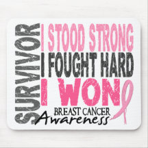 Breast Cancer Survivor 4 Mousepads