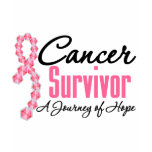 Breast Cancer Survivor Awareness Journey Ribbon t-shirts