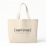 Breast Cancer Survivor Tote Bags