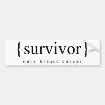 Breast Cancer Survivor Bumper Stickers