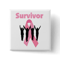 Breast Cancer Survivor buttons
