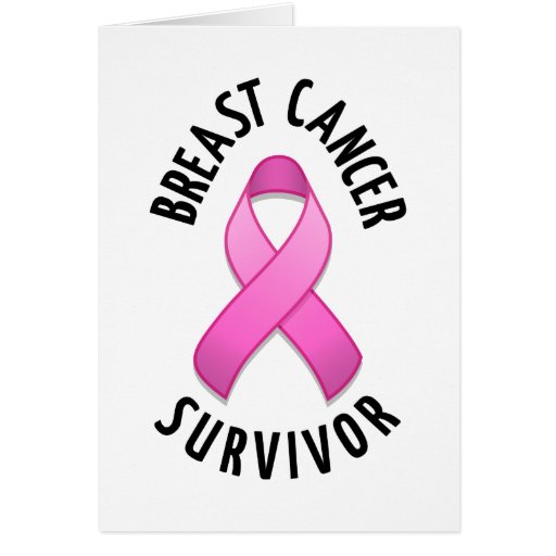 Breast Cancer Survivor Card | Zazzle