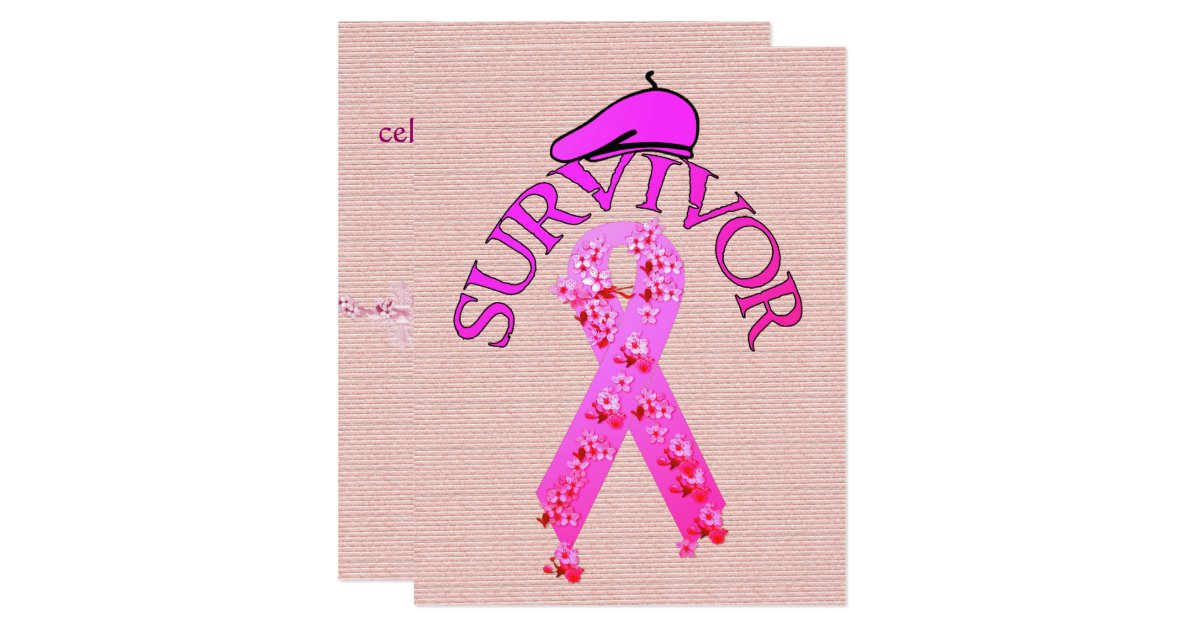 Breast Cancer Survivor Card | Zazzle