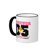 Breast Cancer Survivor Chick 05 Years Mug