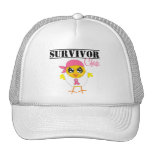 Breast Cancer Survivor Chick hats