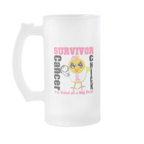 Breast Cancer Survivor Chick Ribbon Mug