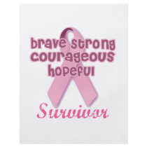 Breast Cancer Survivor flyers