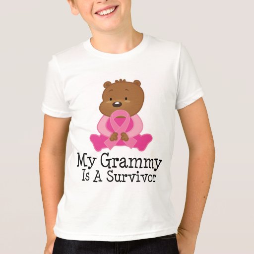 Breast Cancer Survivor Grammy T-Shirt | Zazzle