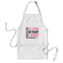Breast Cancer Survivor It Came We Fought I Won Aprons
