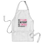 Breast Cancer Survivor It Came We Fought I Won Aprons
