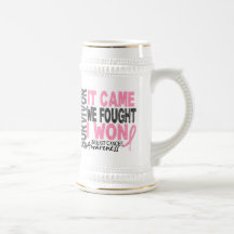 Breast Cancer Survivor It Came We Fought I Won Mug