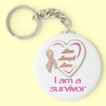 Breast Cancer Survivor Keychain keychains