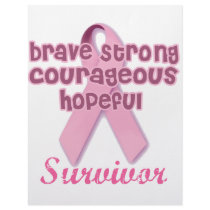 Breast Cancer Survivor letterhead by billishirts Breast Cancer Survivor letterhead