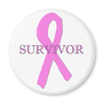 Breast Cancer Survivor Magnet