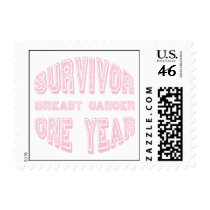 Breast Cancer Survivor One Year Postage