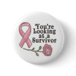 Breast Cancer Survivor Pin