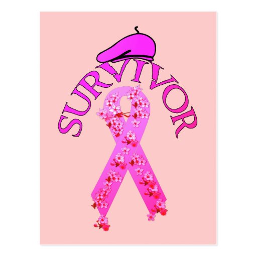 Breast Cancer Survivor Postcard | Zazzle