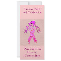 Breast Cancer Survivor rack cards by orsobear Breast Cancer Survivor rack cards