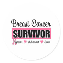 Breast Cancer Survivor stickers