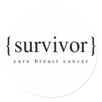 Breast Cancer Survivor stickers