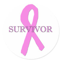 Breast Cancer Survivor Stickers