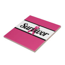 Breast Cancer Survivor Tile