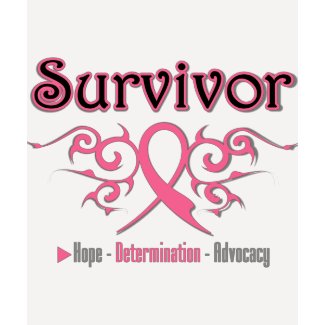 Breast Cancer Survivor Tribal Ribbon shirt