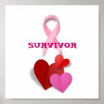 BREAST CANCER SURVIVOR WALL OF NAMES posters